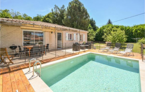 Amazing home in Bordezac with WiFi and 3 Bedrooms